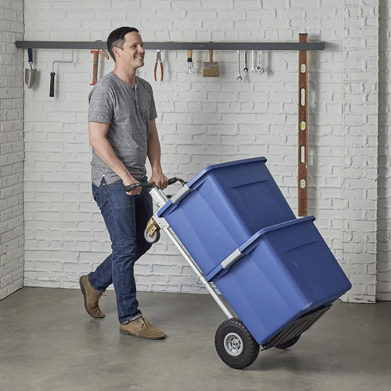 How To Use Moving Crates and Dollies (or Hand Truck)