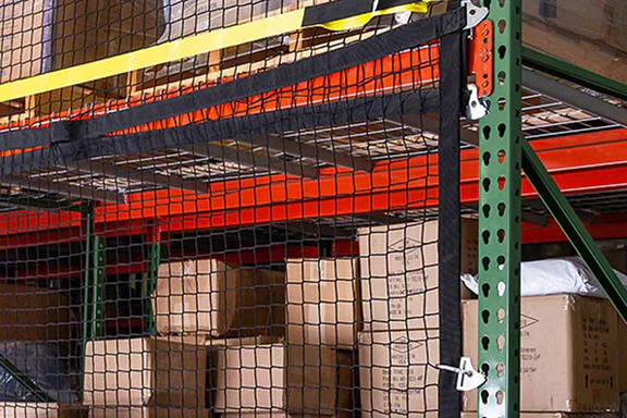 Pallet Rack Safety Nets