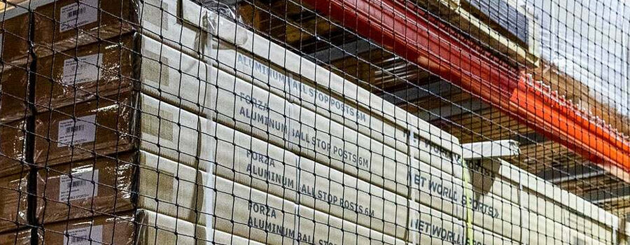 Pallet Rack Safety Nets